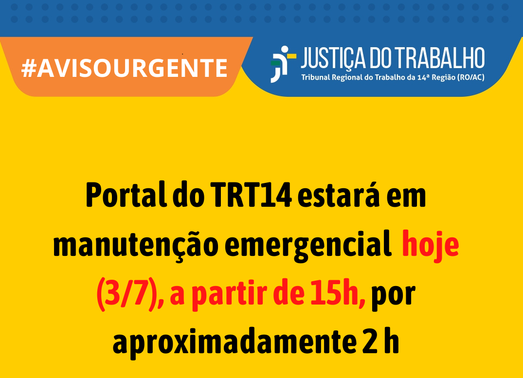 INFORMAÇÃO DE MANUTEÇÃO