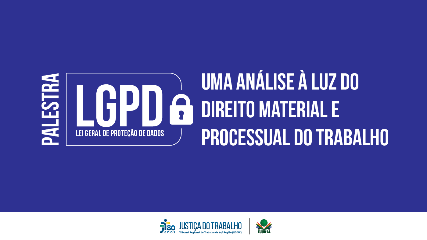 banner de divulgação do curso LGPD