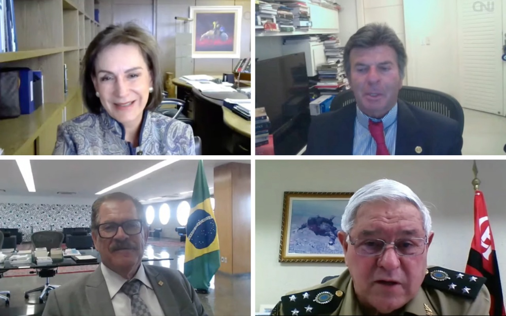 Presidentes do TST/CSJT, STF/CNJ, STJ/CJF e STM