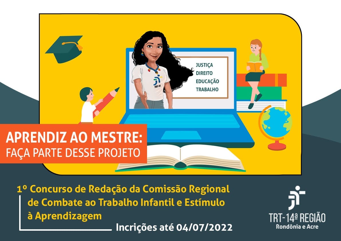 O concurso tem o objetivo de difundir as vantagens da aprendizagem e, ainda, estimular o relacionamento fraterno e respeitoso entre professores e alunos.