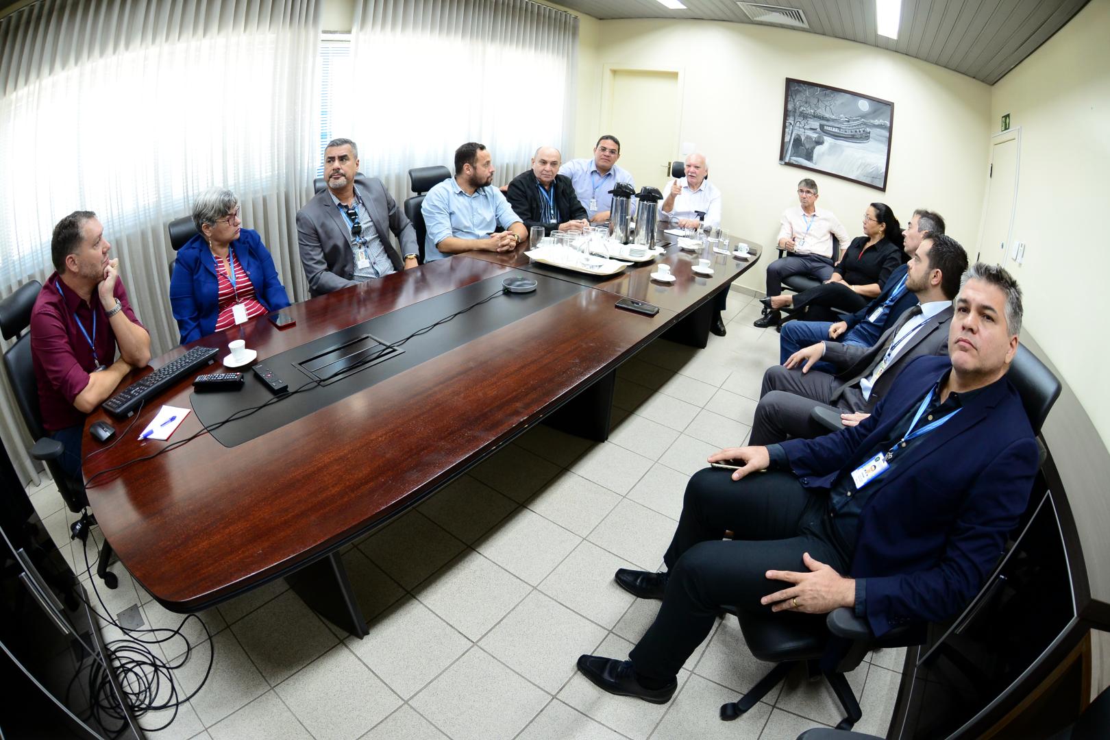 Reunião da Presidência com gestores