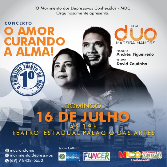 A imagem mostra os músicos André Figueiredo e David Coutinho