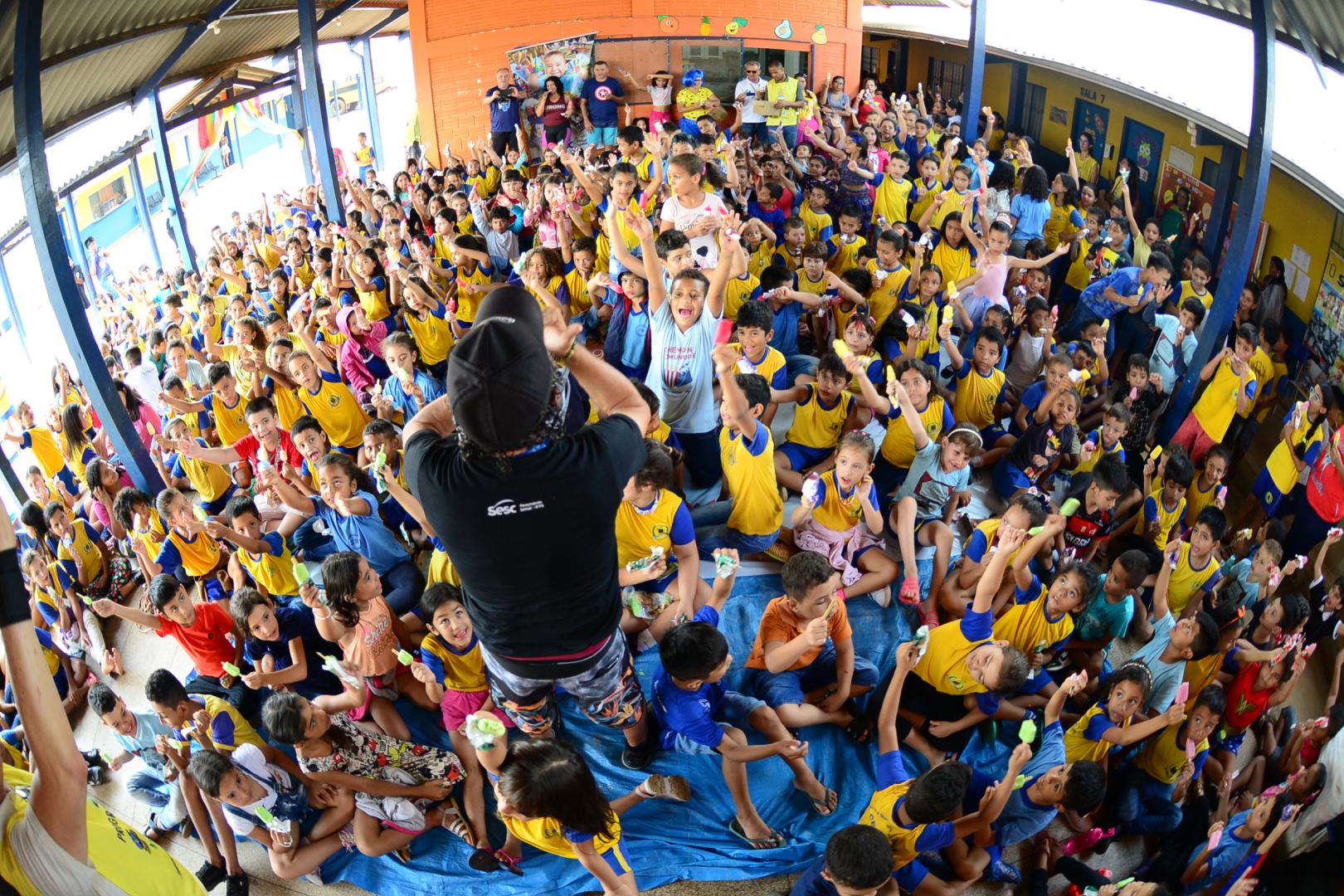 União de esforços: TRT-14, MPT, Sesc e Detran promovem Dia das Crianças em escola da zona leste da Capital