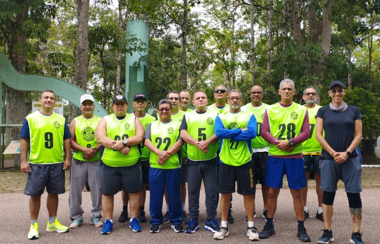 Grupo de policias judicial que participou do curso de reciclagem 