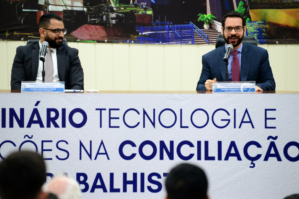 Em preparação para a Semana Nacional da Conciliação Trabalhista, TRT-14 promove Seminário sobre tecnologia e inovações de mediação