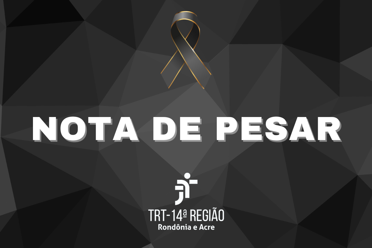 nota de pesar trt-14