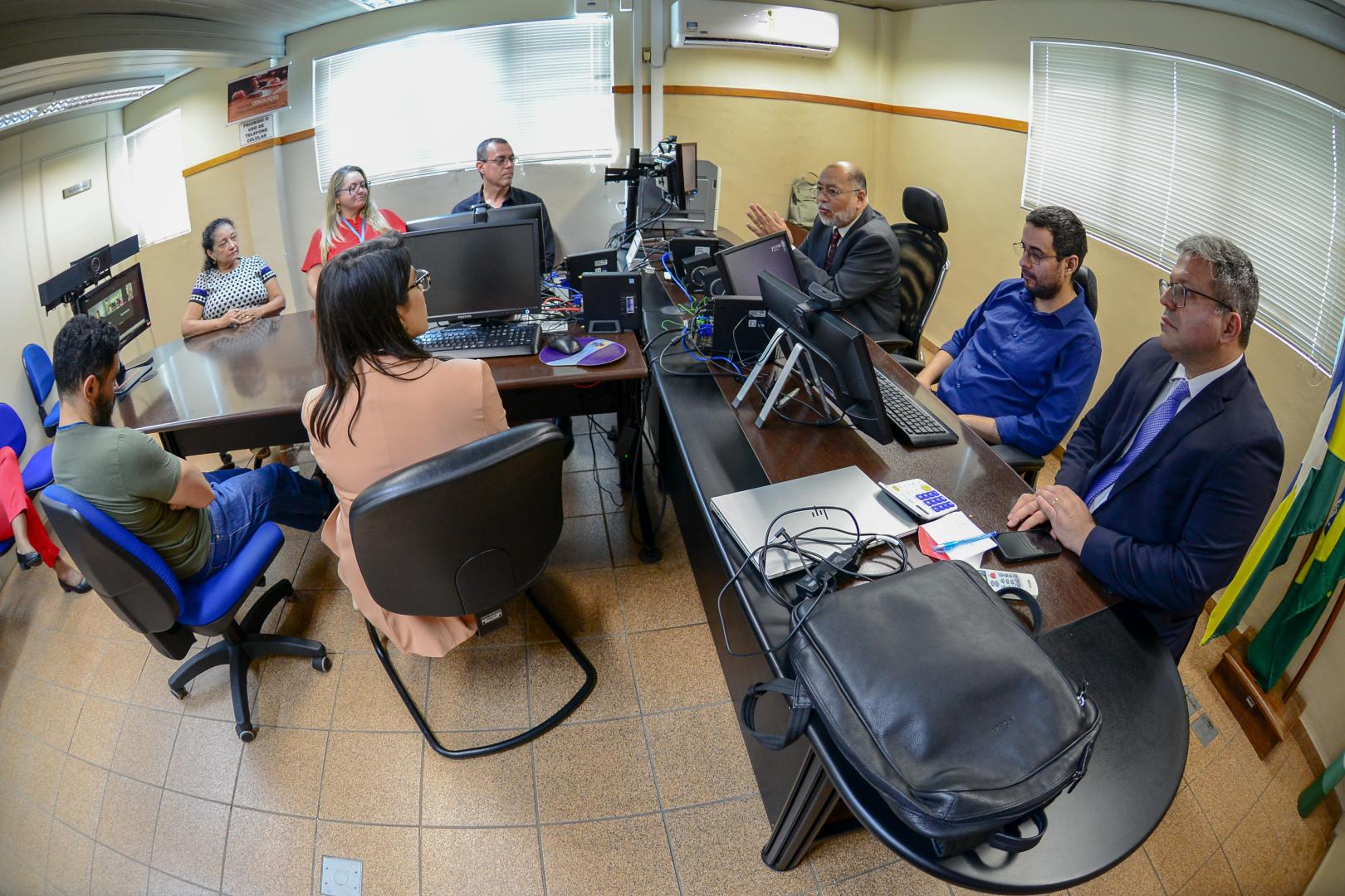Equipe de correição realizada na 7ª VT de Porto Velho