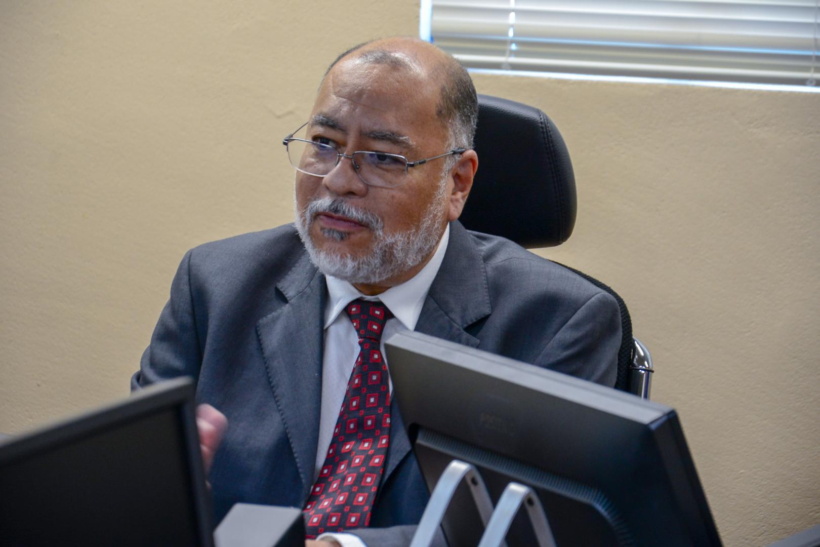 Desembargador Carlos Augusto Gomes Lôbo, vice-presidente e corregedor do TRT-14.