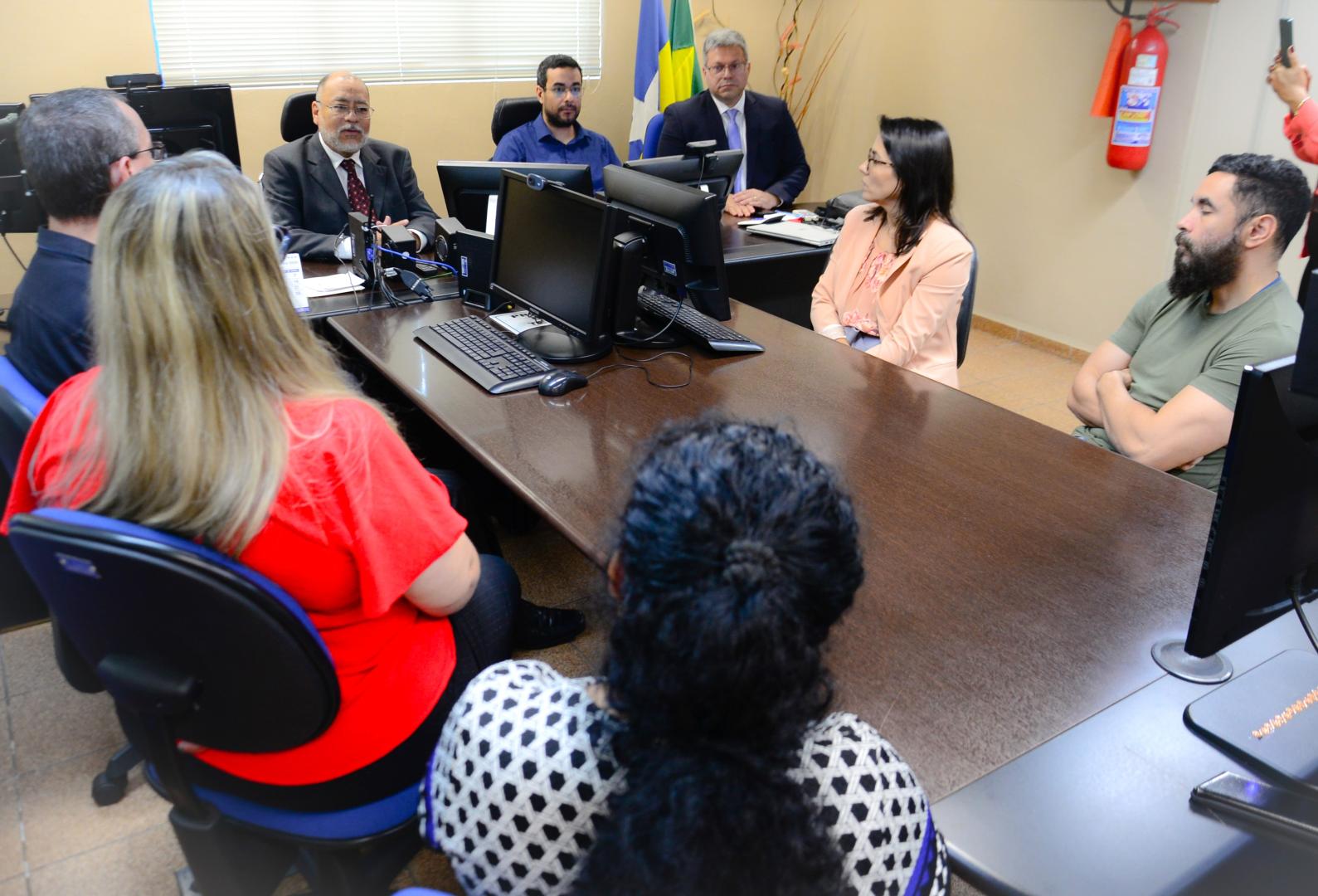 Equipe de correição realizada na 7ª VT de Porto Velho