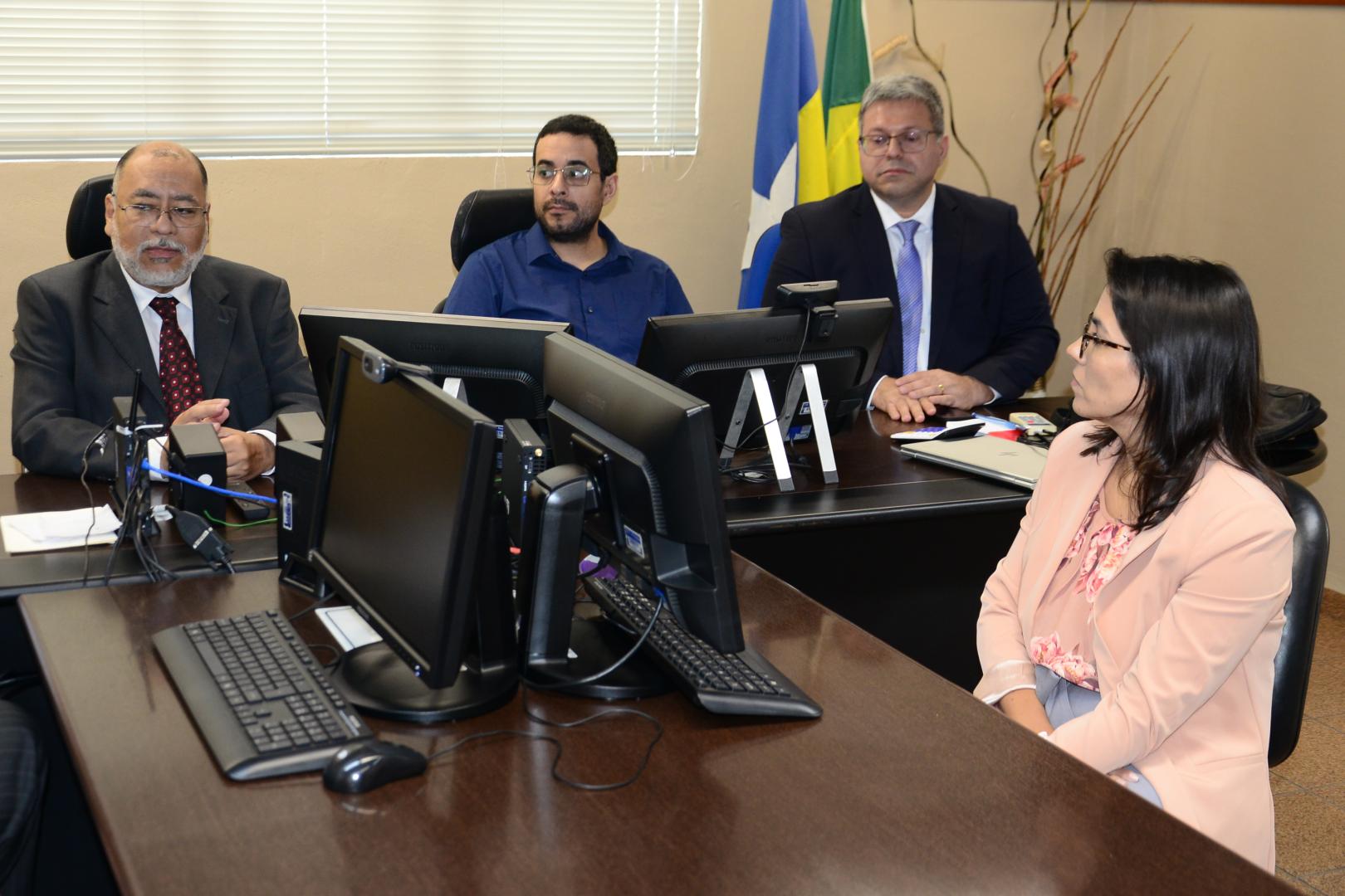 Equipe de correição realizada na 7ª VT de Porto Velho