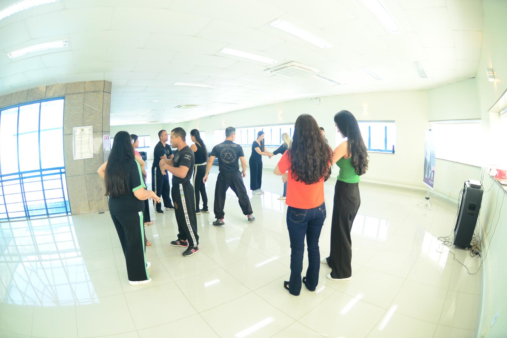  Oficina de defesa pessoal para mulheres do TRT-14