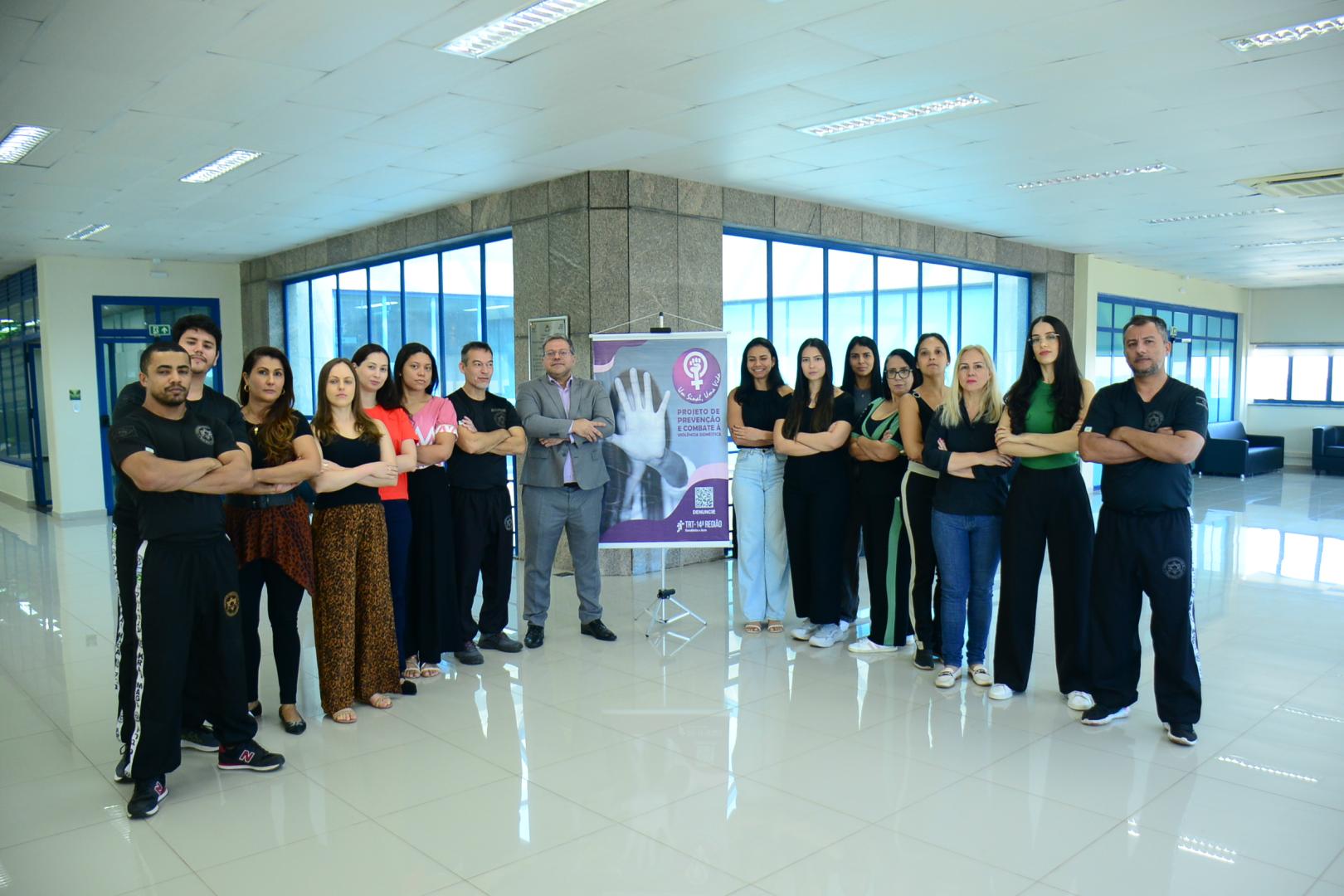  Oficina de defesa pessoal para mulheres do TRT-14