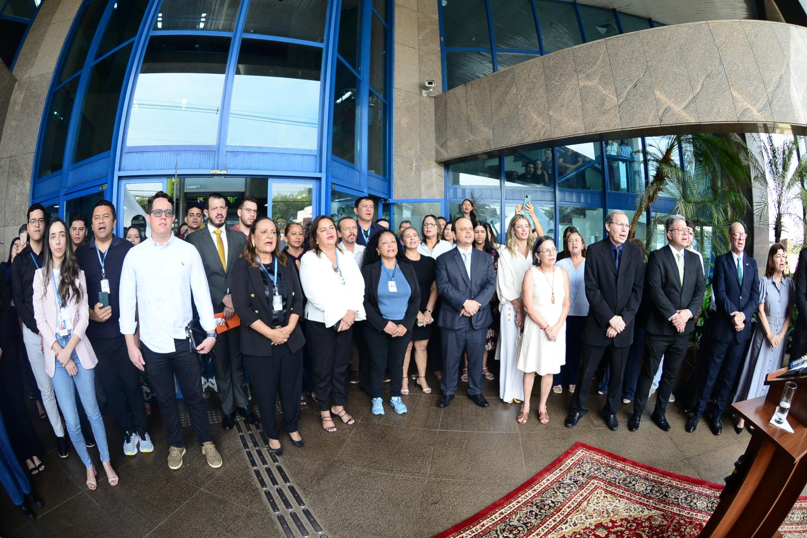 TRT-14 celebra Semana da Pátria com hasteamento das bandeiras