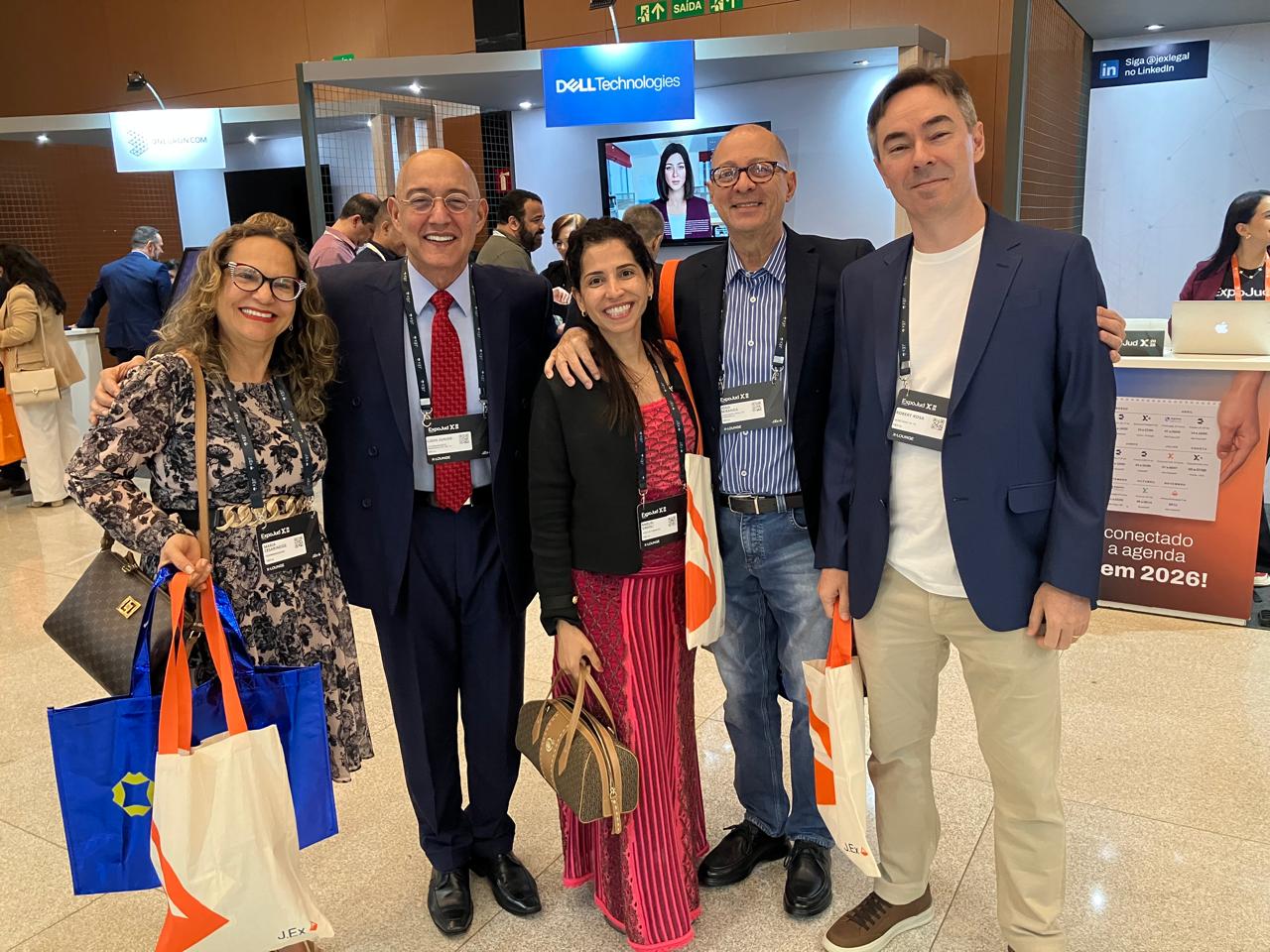 Representantes do TRT-14 na Expojud 2025