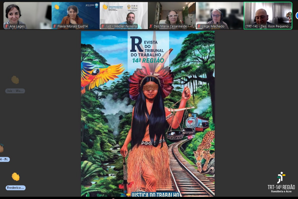 Revista Eletrônica do TRT-14 é lançada com enfoque em governança, sustentabilidade e inteligência artificial