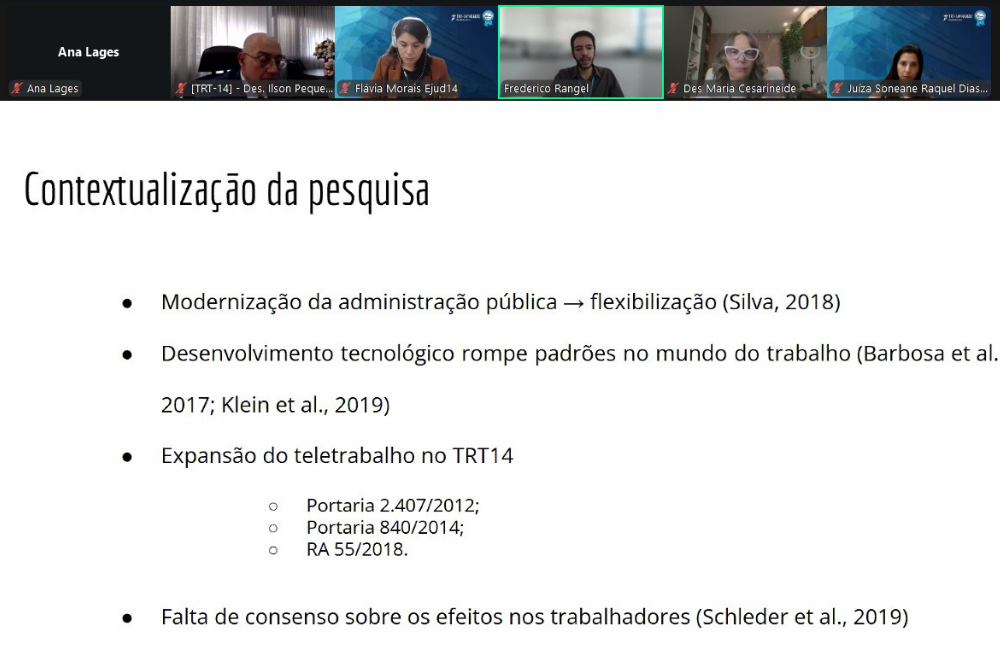 Revista Eletrônica do TRT-14 é lançada com enfoque em governança, sustentabilidade e inteligência artificial