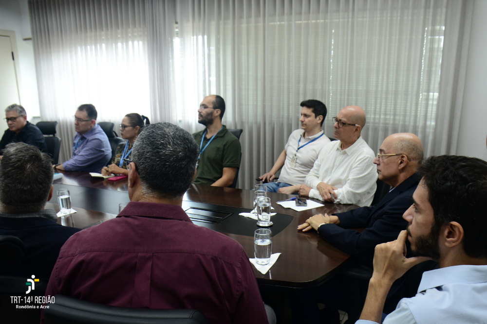 Reunião de Governança no TRT-14 avalia indicadores estratégicos dos últimos meses