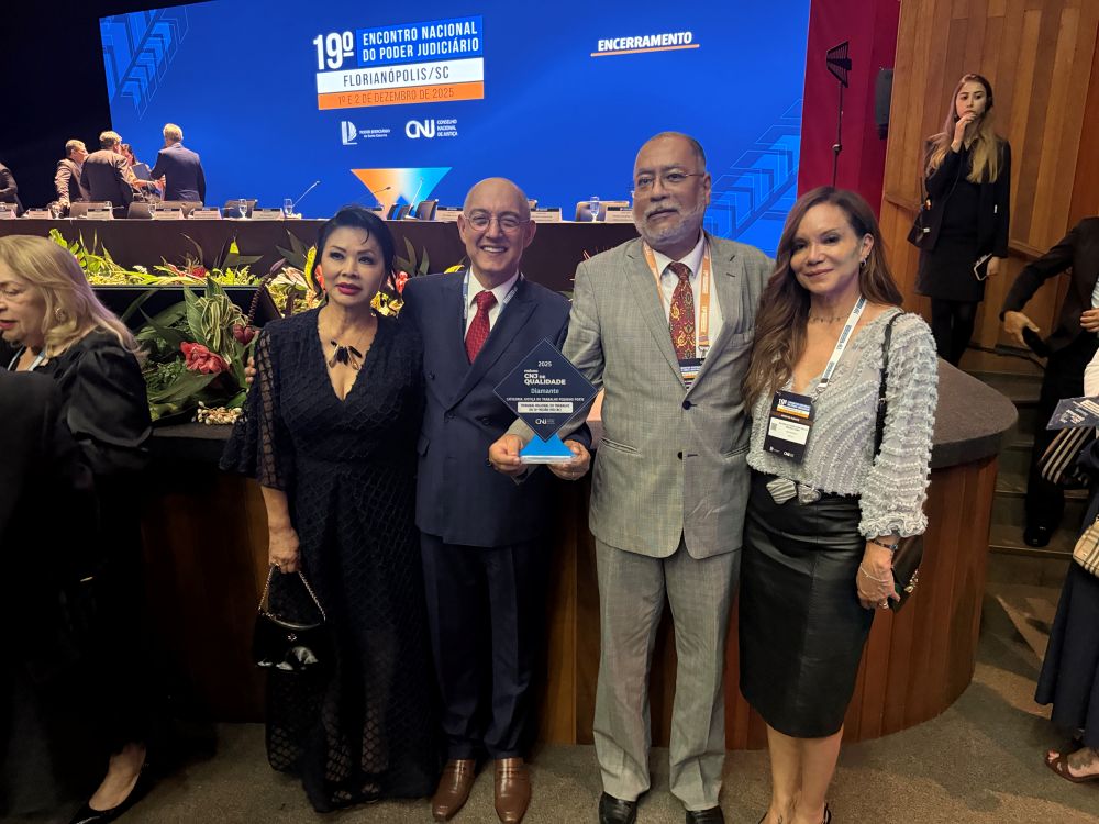 TRT-14 conquista o Selo Diamante 2025