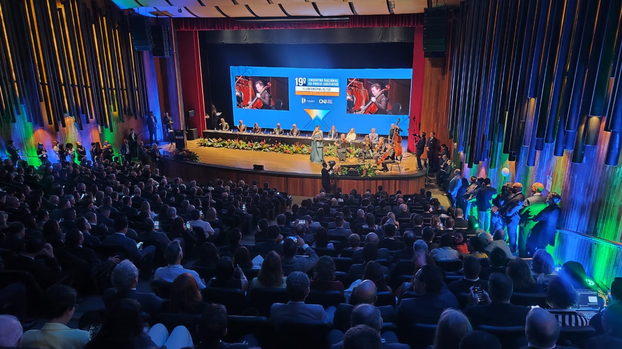 Abertura oficial do 19º Encontro Nacional do Poder Judiciário