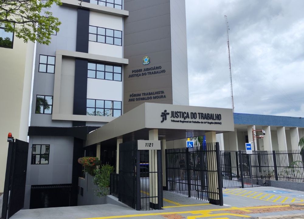 Fachada do Fórum Regional de Rio Branco/AC, que sedia a 2ª VT de Rio Brancoio