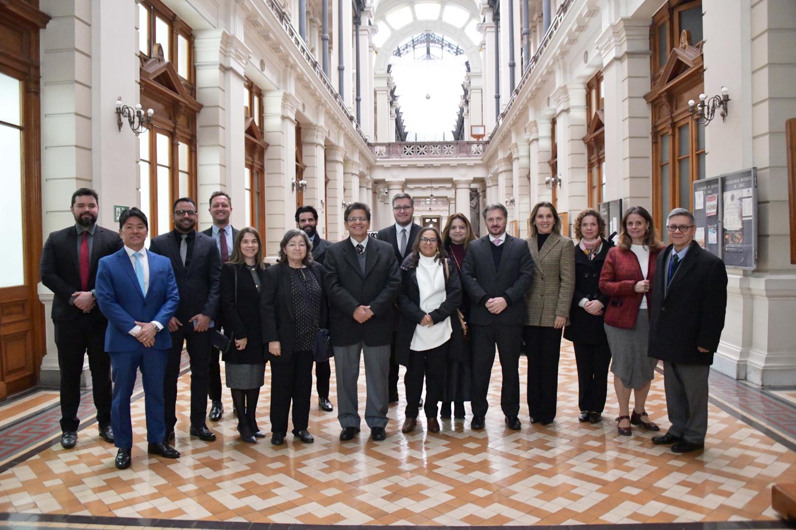 Magistrados(as) do TRT-14 participam de formação internacional sobre Direitos Humanos no Chile