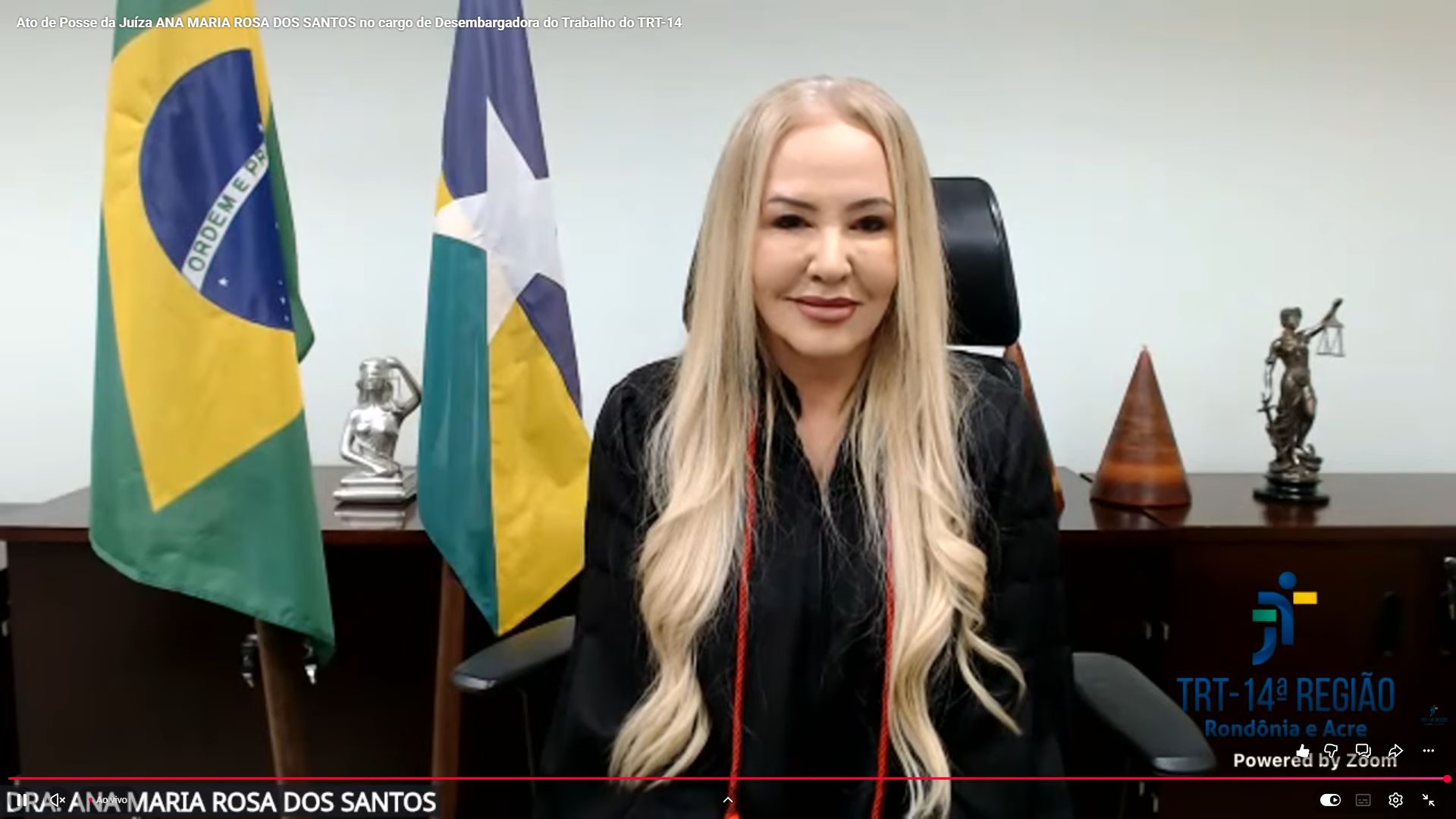 Desembargadora Ana Maria Rosa dos Santos