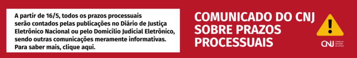 banner sobre os prazos processuais