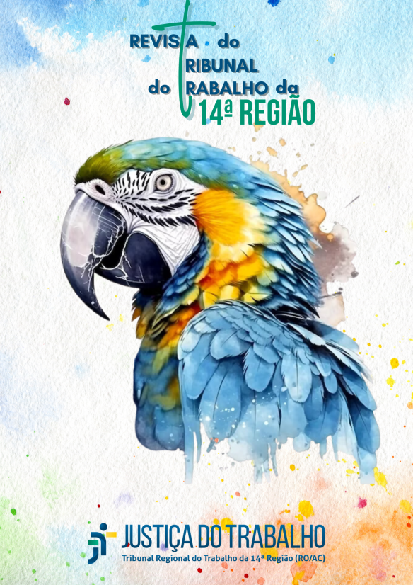 Capa da Revista TRT14 - 2024