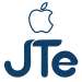 Una naça, marca da Apple com JTe abaixo