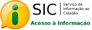 Icone do acesso a informação com indicação SIC- sistema de acesso a informação