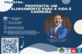 Ejud-14 encerra ano letivo com palestra sobre propósito de vida