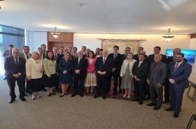 Presidentes em reunião com o STF