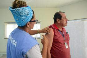 Campanha de vacinação para servidores e familiares