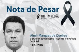 Arte de nota de pesar de Almir Marques de Queiroz